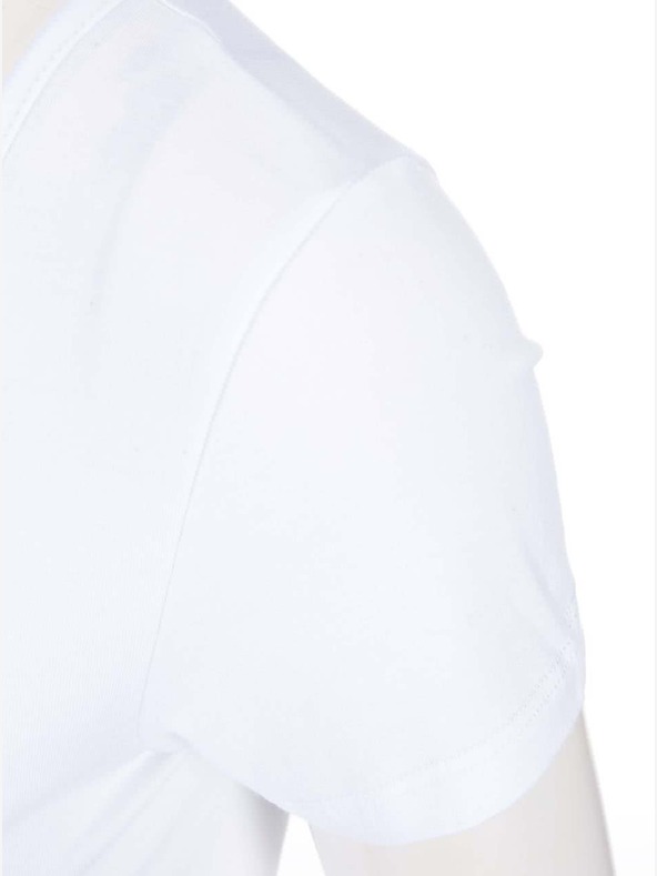 Vero Moda Bílé basic tričko s kulatým výstřihem VERO MODA Maxi My