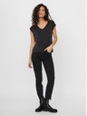 Vero Moda Černé tričko VERO MODA Filli