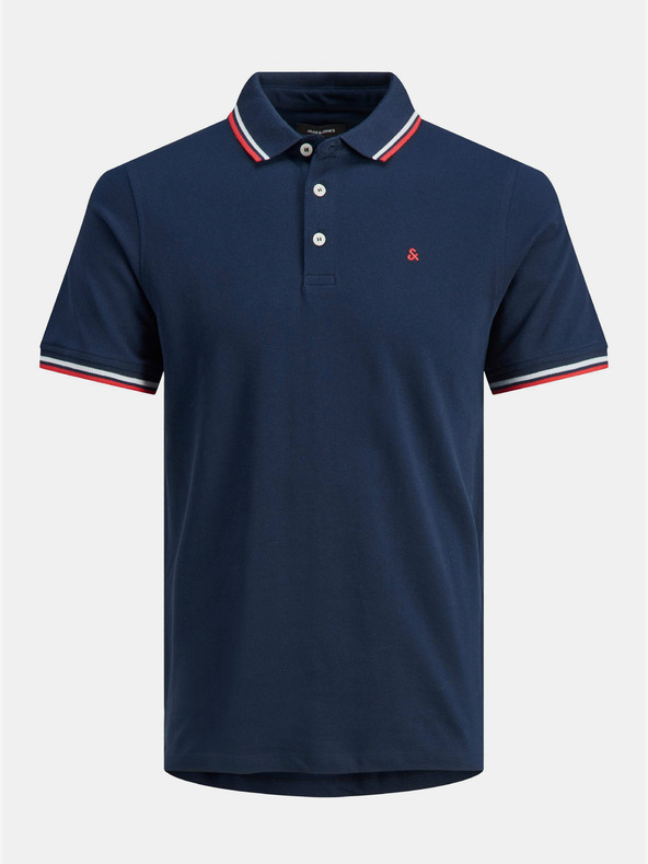Jack & Jones Tmavě modré polo tričko Jack & Jones Paulos