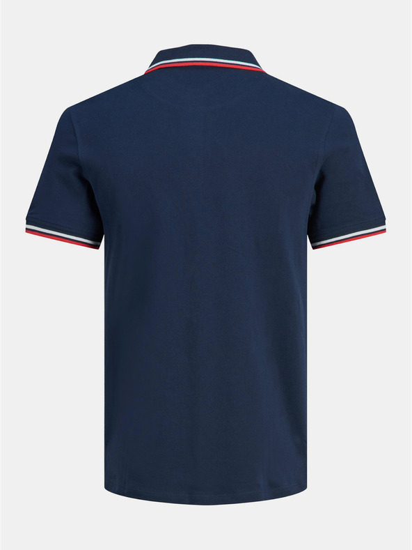 Jack & Jones Tmavě modré polo tričko Jack & Jones Paulos