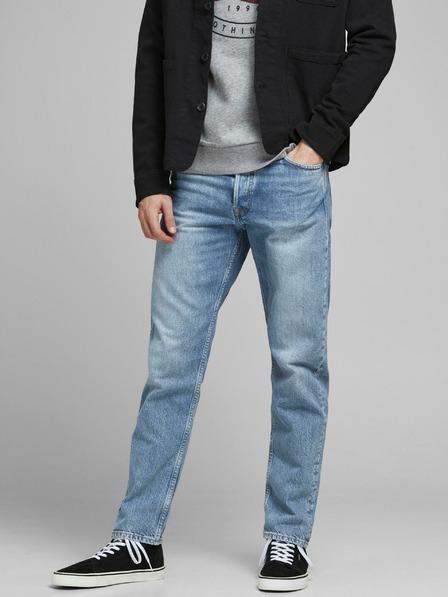Jack & Jones Světle modré straight fit džíny Jack & Jones Chris