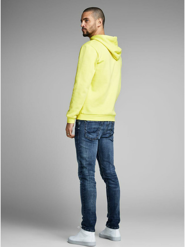 Jack & Jones Modré pánské skinny fit džíny Jack & Jones Glenn