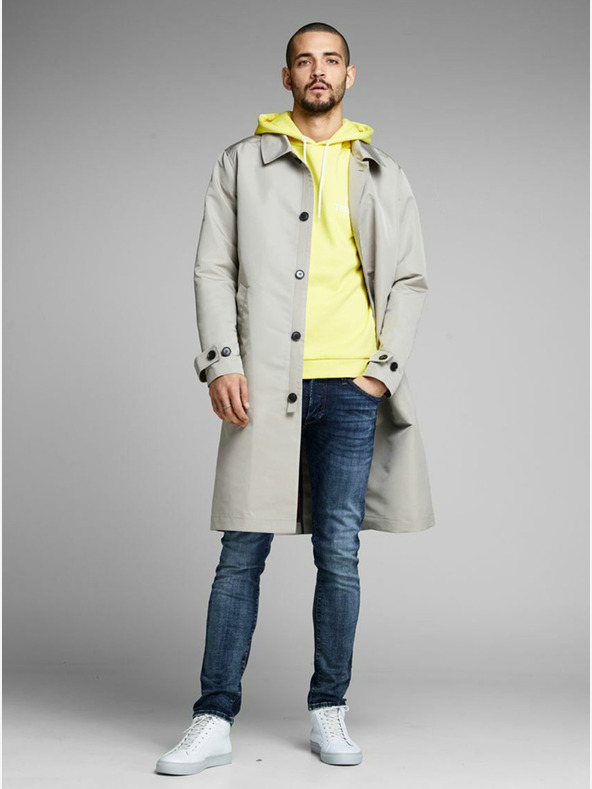 Jack & Jones Modré pánské skinny fit džíny Jack & Jones Glenn