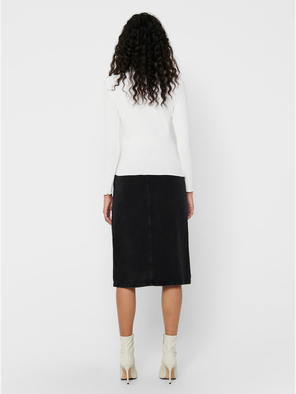 ONLY Krémové basic tričko ONLY Emma