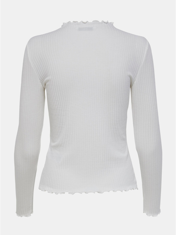 ONLY Krémové basic tričko ONLY Emma