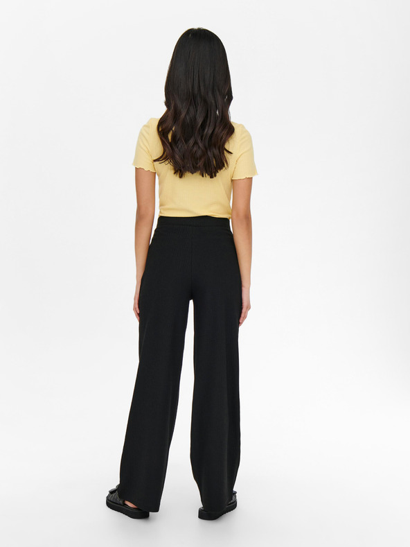 ONLY Černé kalhoty ONLY Emma