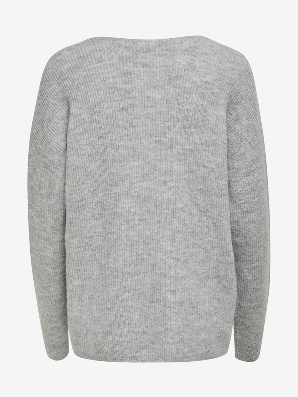 ONLY Světle šedý svetr ONLY Camilla