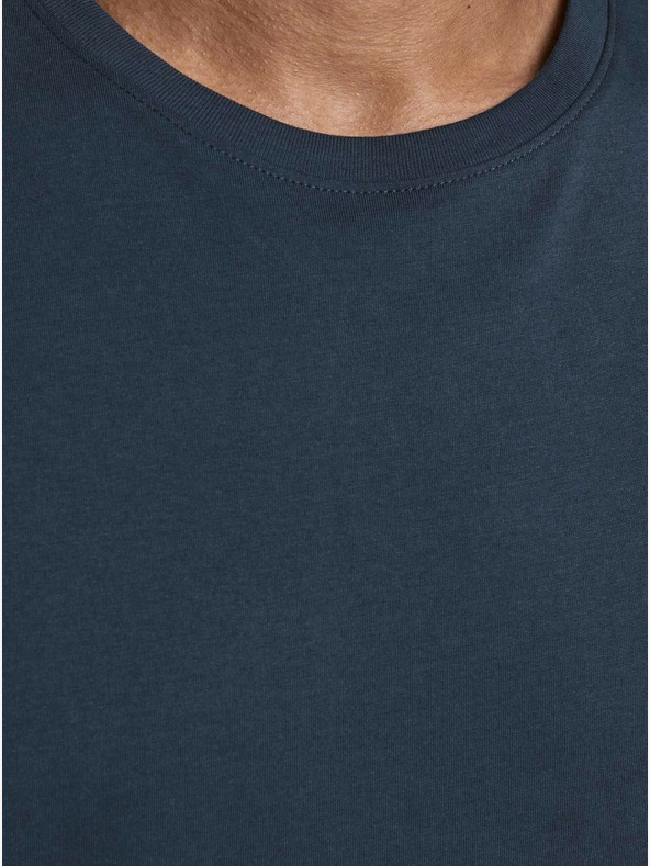 Jack & Jones Tmavě modré basic tričko Jack & Jones Organic