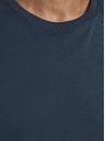 Jack & Jones Tmavě modré basic tričko Jack & Jones Organic