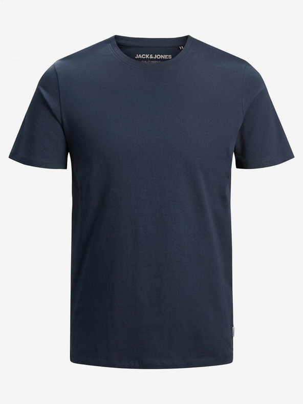 Jack & Jones Tmavě modré basic tričko Jack & Jones Organic
