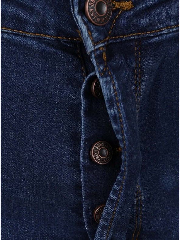 ONLY & SONS Modré džíny s opraným efektem ONLY & SONS Weft