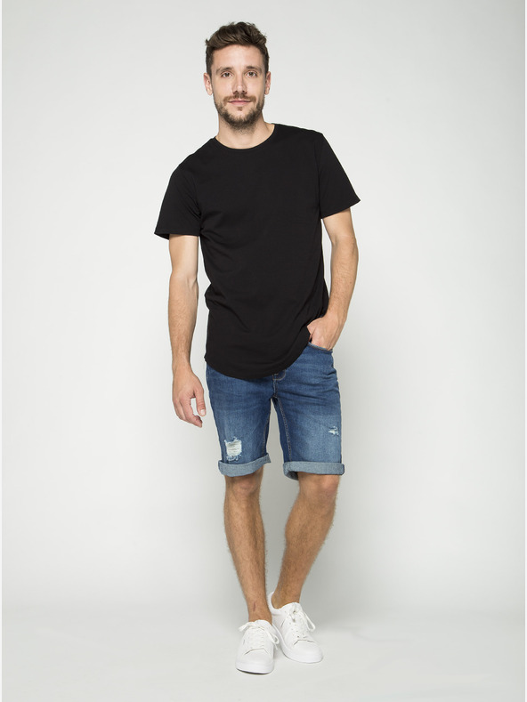 ONLY & SONS Černé basic tričko ONLY & SONS Matt