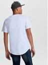 ONLY & SONS Bílé basic tričko  ONLY & SONS Matt