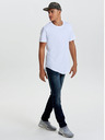 ONLY & SONS Bílé basic tričko  ONLY & SONS Matt