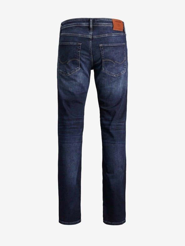 Jack & Jones Tmavě modré slim fit džíny Jack & Jones Clark
