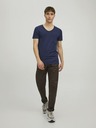 Jack & Jones Tmavě modré pánské basic tričko Jack & Jones Basic