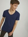 Jack & Jones Tmavě modré pánské basic tričko Jack & Jones Basic