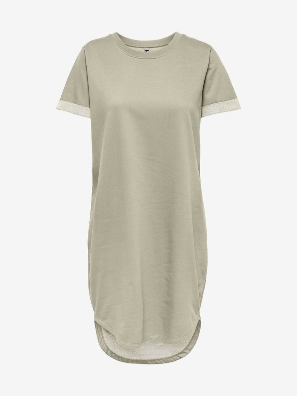 Jacqueline de Yong Béžové basic šaty JDY Ivy