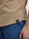 ONLY & SONS Béžové pánské žíhané basic tričko ONLY & SONS Benne