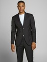 Jack & Jones Černé pánské sako Jack & Jones Franco