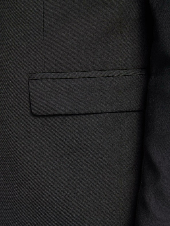 Jack & Jones Černé pánské sako Jack & Jones Franco