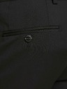 Jack & Jones Černé oblekové kalhoty Jack & Jones Franco