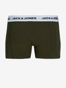 Jack & Jones Sada pěti boxerek v khaki, modré, šedé a černé barvě Jack & Jones