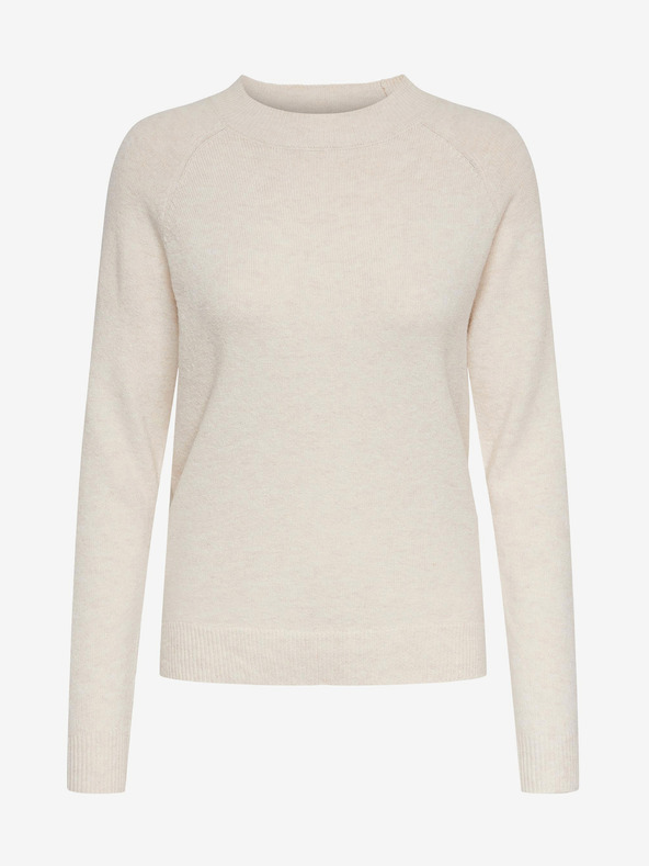 ONLY Krémový basic svetr ONLY Rica