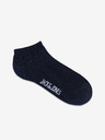 Jack & Jones Sada pěti párů tmavě modrých pánských ponožek Jack & Jones Dongo