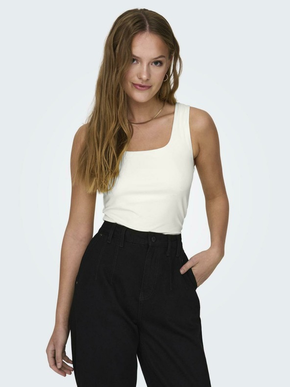 ONLY Krémové dámské oboustranné tílko ONLY Ea