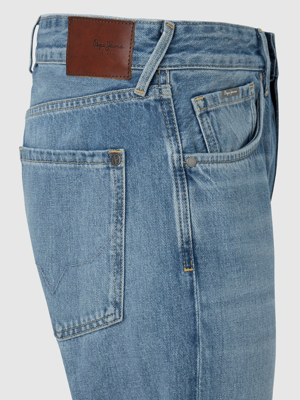Pepe Jeans Světle modré pánské straight fit džíny Pepe Jeans Callen