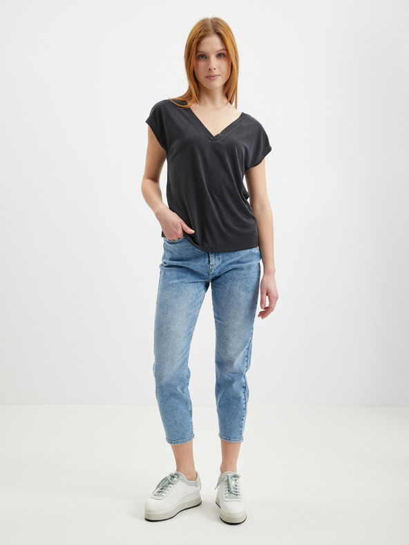 ONLY Černé dámské basic tričko ONLY Free