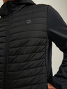 Jack & Jones Černá pánská lehká prošívaná bunda Jack & Jones