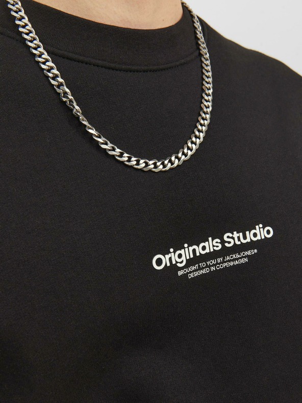 Jack & Jones Černá pánská mikina Jack & Jones Vester