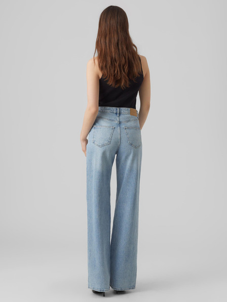 Vero Moda Světle modré dámské široké džíny VERO MODA Tessa