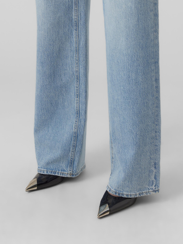 Vero Moda Světle modré dámské široké džíny VERO MODA Tessa