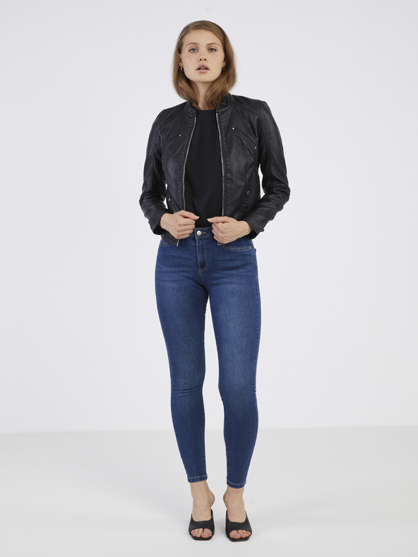 Vero Moda Černý dámský bomber VERO MODA Favodona