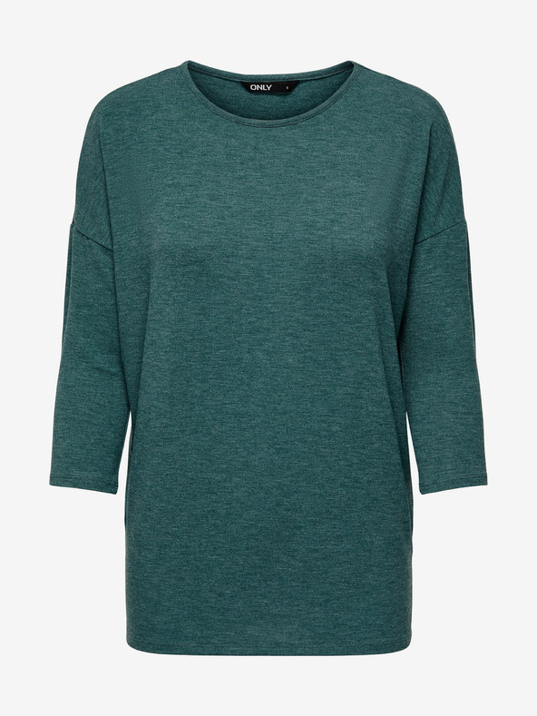 ONLY Zelené dámské žíhané tričko ONLY Glamour