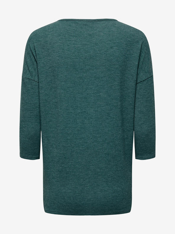 ONLY Zelené dámské žíhané tričko ONLY Glamour