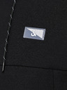 Jack & Jones Černá pánská mikina  na zip s kapucí Jack & Jones Air