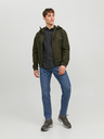 Jack & Jones Khaki pánská lehká softshellová bunda Jack & Jones Basic