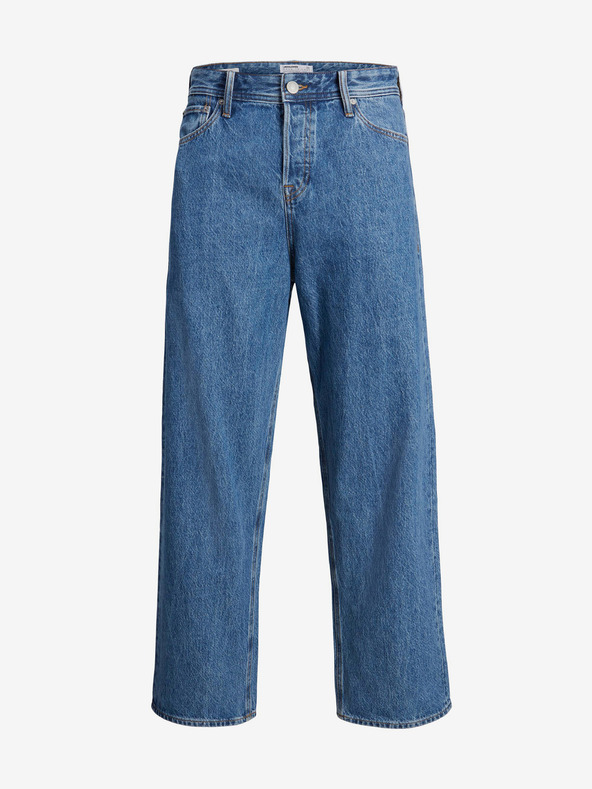 Jack & Jones Modré pánské široké džíny Jack & Jones Alex