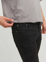 Jack & Jones Černé pánské skinny fit džíny Jack & Jones Liam