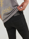 Jack & Jones Černé pánské skinny fit džíny Jack & Jones Liam