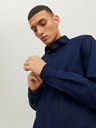 Jack & Jones Tmavě modrá pánská košile Jack & Jones Parker