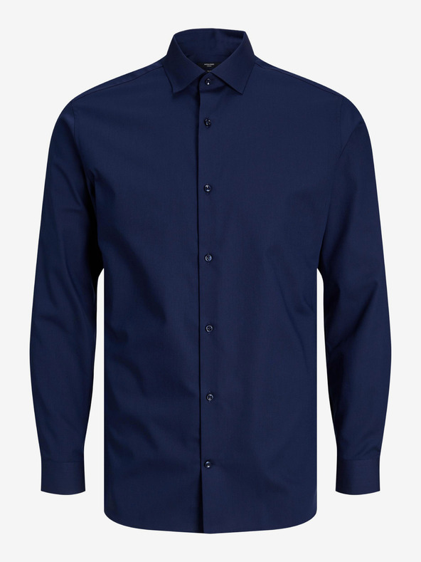 Jack & Jones Tmavě modrá pánská košile Jack & Jones Parker