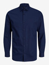 Jack & Jones Tmavě modrá pánská košile Jack & Jones Parker