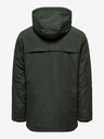 ONLY & SONS Tmavě zelená pánská zimní bunda ONLY & SONS Jayden
