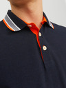 Jack & Jones Tmavě modré pánské polo tričko Jack & Jones Paulos