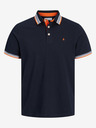Jack & Jones Tmavě modré pánské polo tričko Jack & Jones Paulos